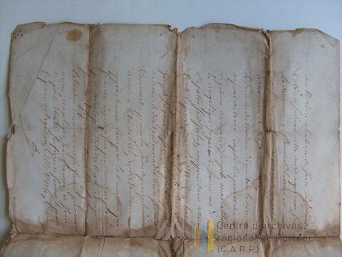 Original Document numérique not accessible