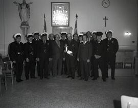 Service des incendies, St-Raymond - 45 ans de service Napoléon-Paul Plamondon