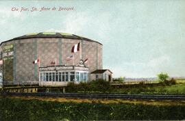 Carte rapportée par Fortunat Vohl du Cyclorama de Jerusalem – Ste- Anne-de-Beaupré – Cyclorama