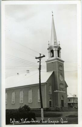 Église Notre-Dame-des-Anges : vu de profil