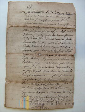 Original Document numérique not accessible