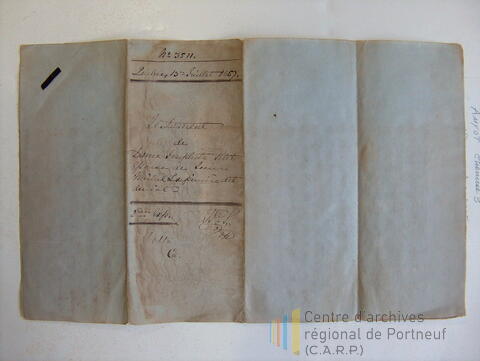 Original Document numérique not accessible