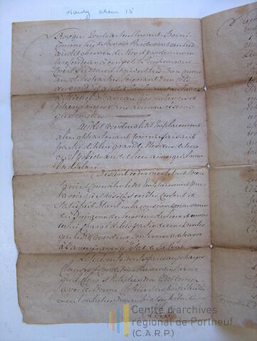 Original Document numérique not accessible
