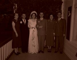 Mariage Louis-Philipp Lévesque et Jeannine Déry