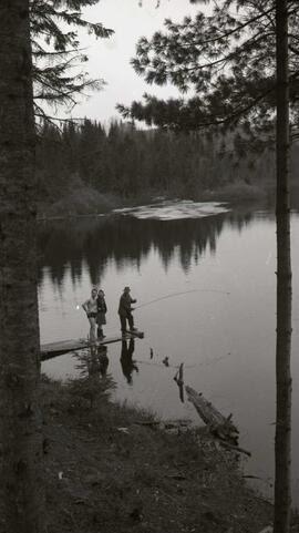 Lac Pont-Pierre - Avec Paul et Duke