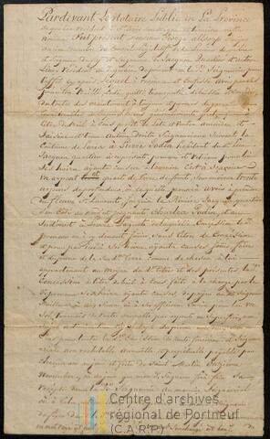 Original Document numérique not accessible