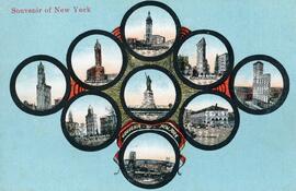 Souvenir de New-York - À Joséphine Bilodeau - Recto