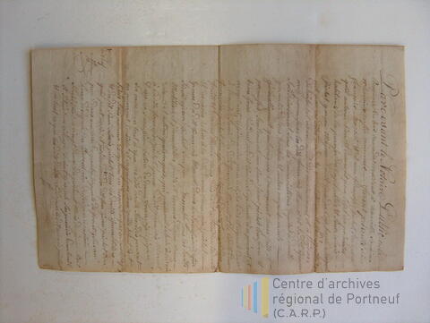 Original Document numérique not accessible