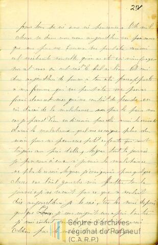 Original Document numérique not accessible