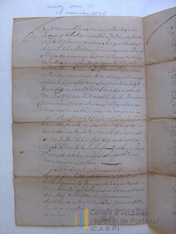 Original Document numérique not accessible