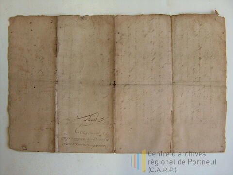 Original Document numérique not accessible