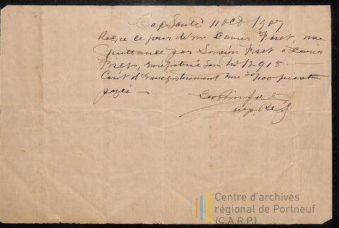 Original Document numérique not accessible