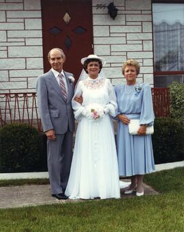 Mariage de Claudette Vohl (fille de Bernard et Rollande Gingras)