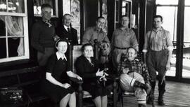 Au club Tourilli avec Alex Germain Joseph Cantin Édouard Piché et Louis Germain