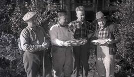 Au club Tourilli avec Alex Germain Joseph Cantin Édouard Piché et Louis Germain