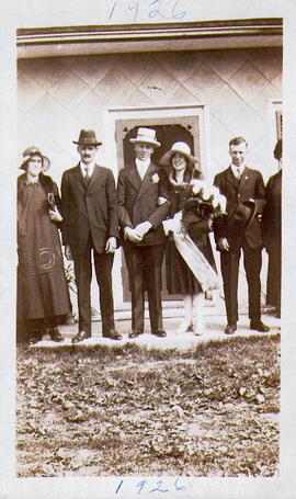 Antonio Hamelin marié à Aurore Mayrand