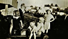 Cinq enfants Vohl - vélo