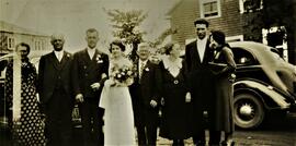 Mariage de Donat L'Écuyer et Germaine Vallée