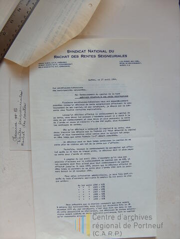Original Document numérique not accessible