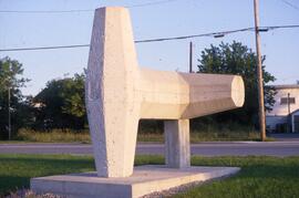 Encrage de bateau - Béton coulé