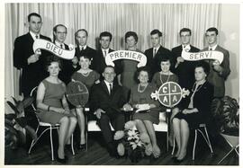 Adrien Vohl et Yvonne L’Écuyer avec leurs enfants, famille Lacordaire