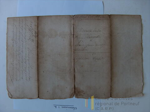 Original Document numérique not accessible
