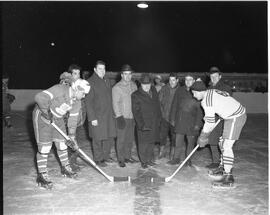 Mise au jeu du hockey