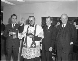 Bénédiction de la caisse populaire