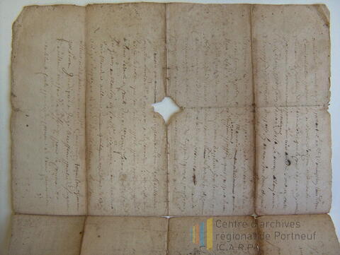 Original Document numérique not accessible