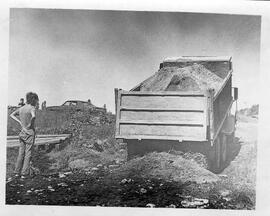 Camion de terre