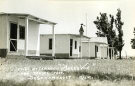 Carte postale – Hotel et cabines « Bellevue » - Leo Trudel prop.