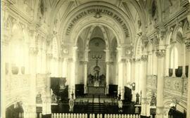 Intérieur de l'Église - 1911 - correspondance à Lucille Trottier de son amie Antoinette