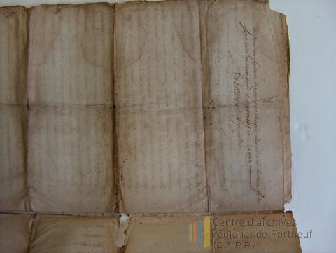 Original Document numérique not accessible