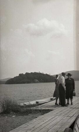 Visite au lac Sept-Îles de Mrs Mathie et Flora