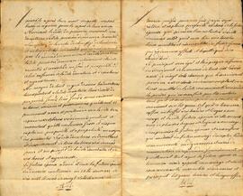 Contrat de mariage entre Étienne Darveau et Marie-Louise Chartré et donation par Sieur et Dame Pierre Chartré à la future épouse, signé le 8 février 1812, par le notaire de Lachevrotière. Partie 7.