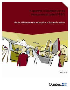 Programme infrastructures entrepreneuriat collectif