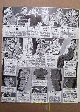 Catalogue du magasin Juneau