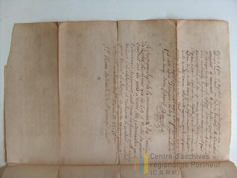 Original Document numérique not accessible