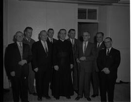 Bénédiction de la salle de quilles de Sainte-Anne-de-la-Pérade