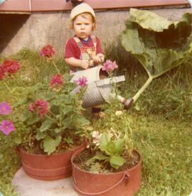 Louis-David Vohl-Julien chez ses grands-parents