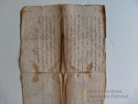 Original Document numérique not accessible