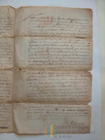 Original Document numérique not accessible