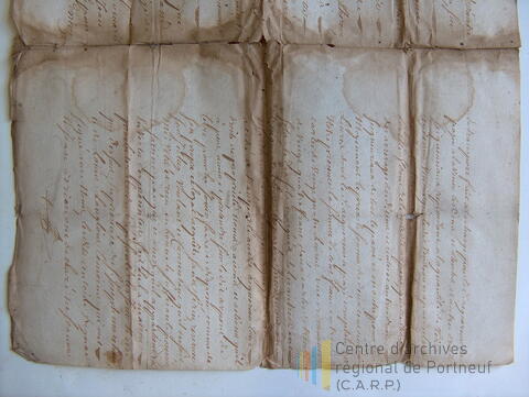 Original Document numérique not accessible