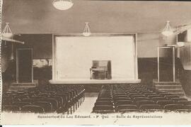 Sanatorium du Lac Edouard, salle de représentations
