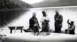 Au club Tourilli avec Alex Germain Joseph Cantin Édouard Piché et Louis Germain