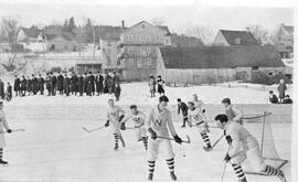 Partie de hockey Neuville contre Donnacona