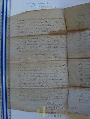 Original Document numérique not accessible