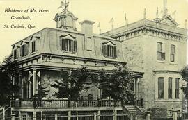 Résidence de M. Henri Granbois – n&b.
