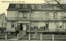 Hôtel commercial Tessier St-Casimir – n&b.