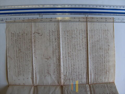 Original Document numérique not accessible
